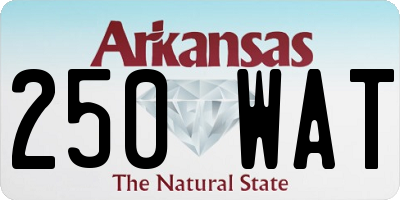 AR license plate 250WAT