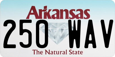 AR license plate 250WAV