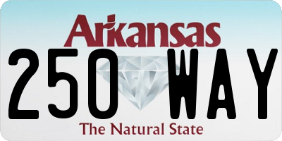 AR license plate 250WAY