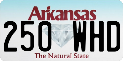 AR license plate 250WHD