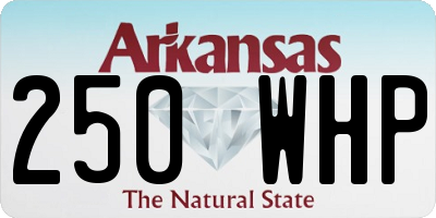 AR license plate 250WHP