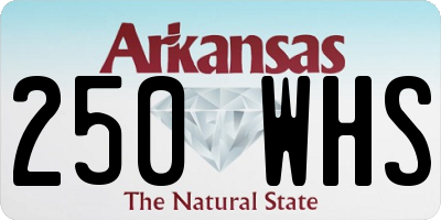 AR license plate 250WHS