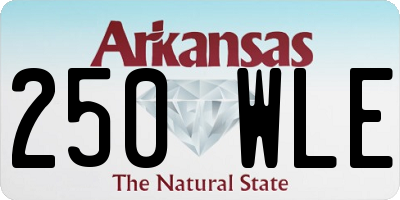 AR license plate 250WLE
