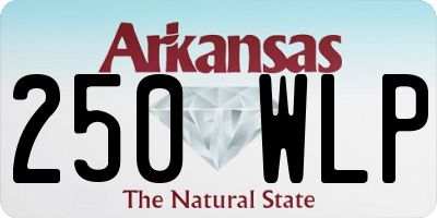 AR license plate 250WLP