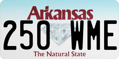 AR license plate 250WME