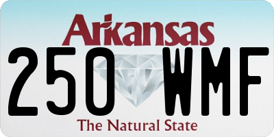 AR license plate 250WMF