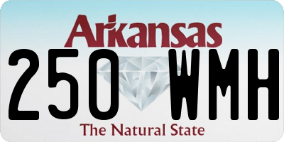 AR license plate 250WMH
