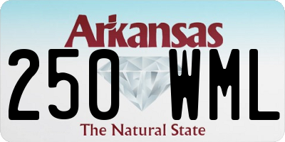 AR license plate 250WML