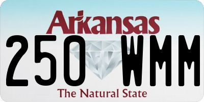 AR license plate 250WMM