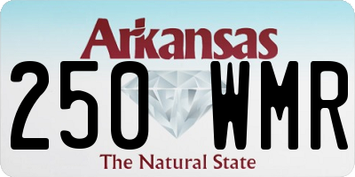 AR license plate 250WMR