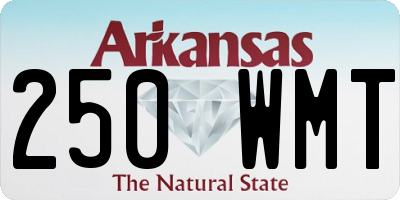AR license plate 250WMT