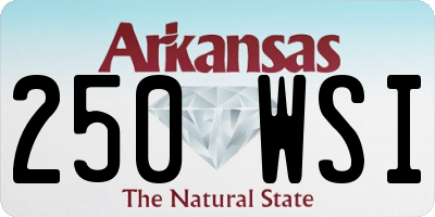 AR license plate 250WSI