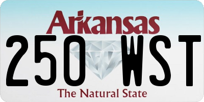 AR license plate 250WST