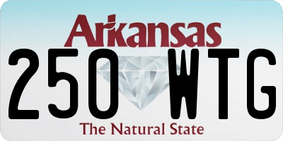 AR license plate 250WTG