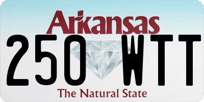 AR license plate 250WTT