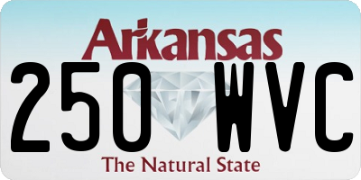 AR license plate 250WVC