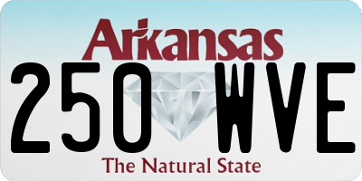 AR license plate 250WVE