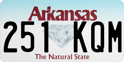 AR license plate 251KQM