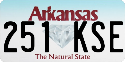 AR license plate 251KSE