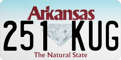 AR license plate 251KUG