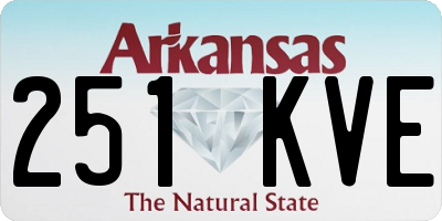 AR license plate 251KVE