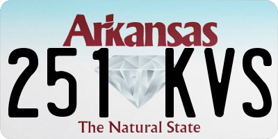AR license plate 251KVS