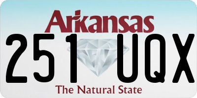 AR license plate 251UQX