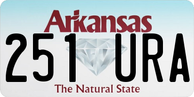 AR license plate 251URA
