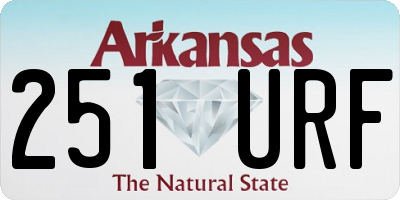AR license plate 251URF