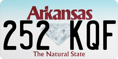 AR license plate 252KQF