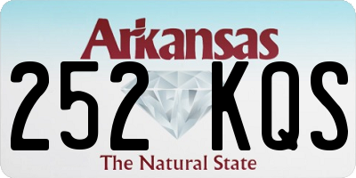 AR license plate 252KQS