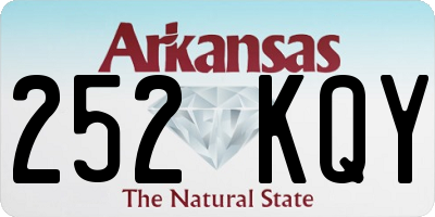 AR license plate 252KQY