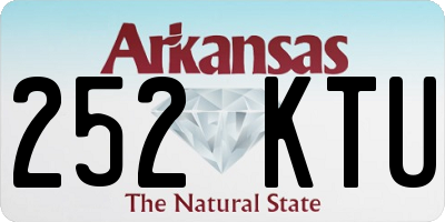 AR license plate 252KTU
