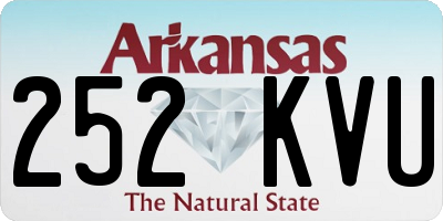 AR license plate 252KVU