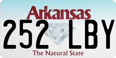 AR license plate 252LBY