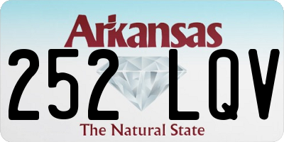 AR license plate 252LQV