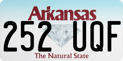 AR license plate 252UQF