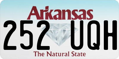 AR license plate 252UQH