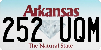 AR license plate 252UQM