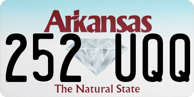 AR license plate 252UQQ
