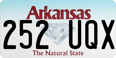 AR license plate 252UQX