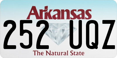 AR license plate 252UQZ