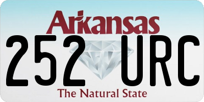 AR license plate 252URC