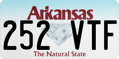 AR license plate 252VTF