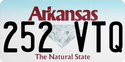 AR license plate 252VTQ
