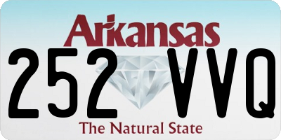 AR license plate 252VVQ