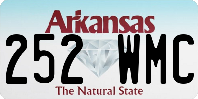 AR license plate 252WMC