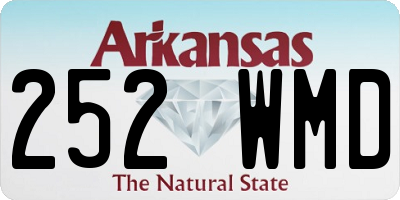 AR license plate 252WMD