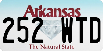 AR license plate 252WTD