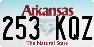 AR license plate 253KQZ